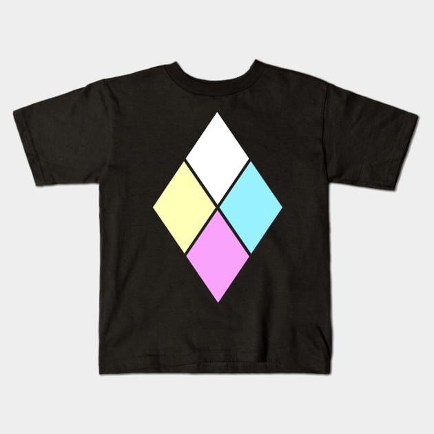 Diamond Ship - Steven Universe Kids T-Shirt by valentinahramov